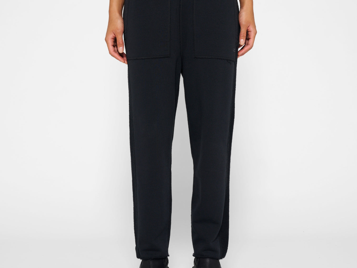 side panel jogger | black