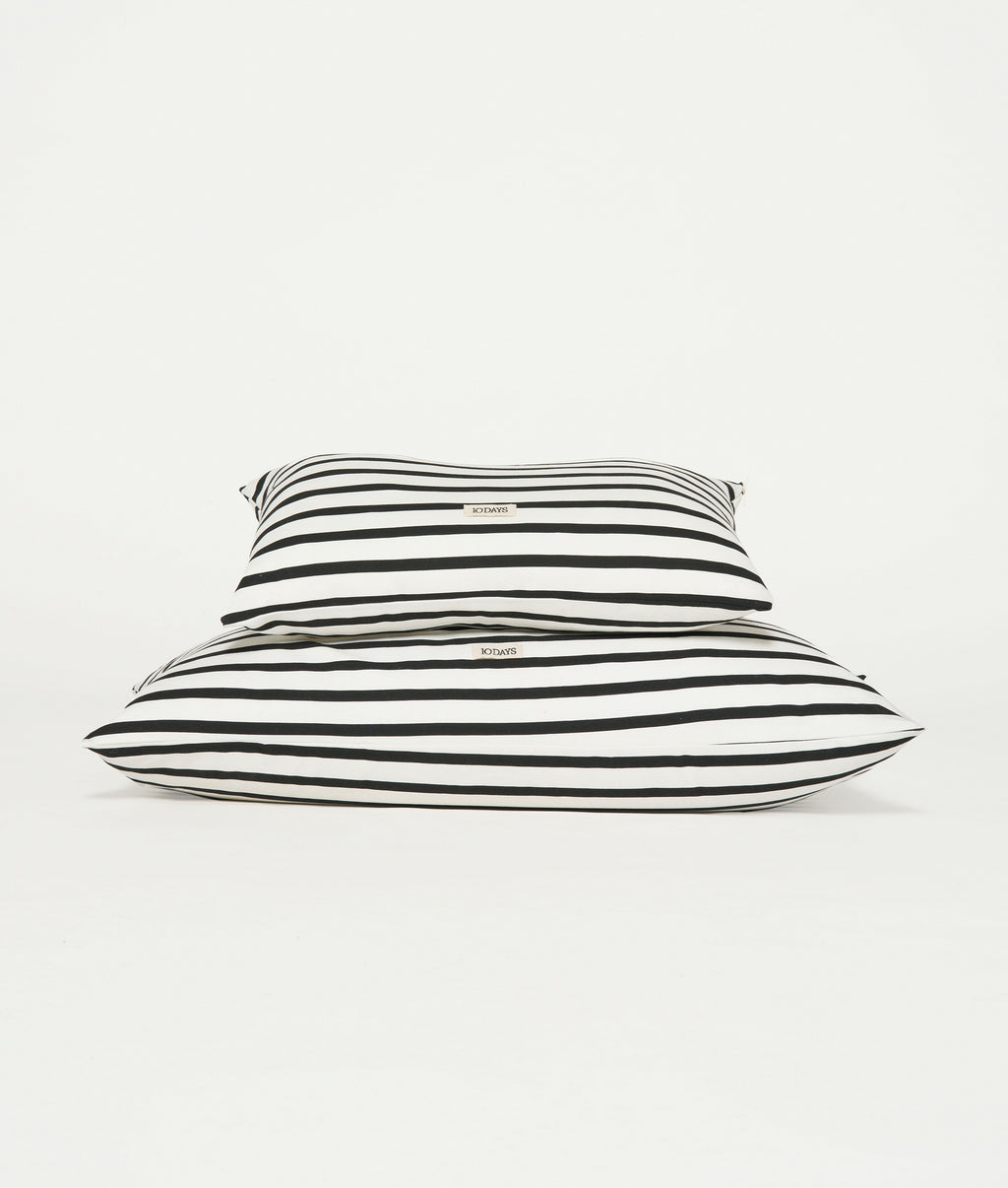THE PILLOW COVER STRIPES 40x60 | ecru/black