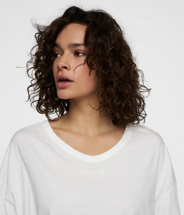 boxy tee | ecru