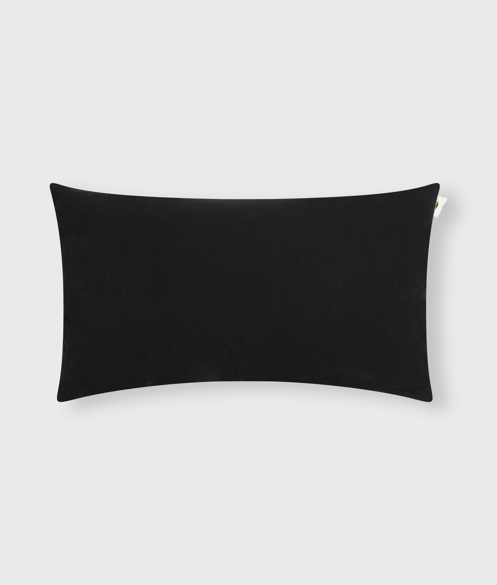 THE PILLOW COVER LONG | black