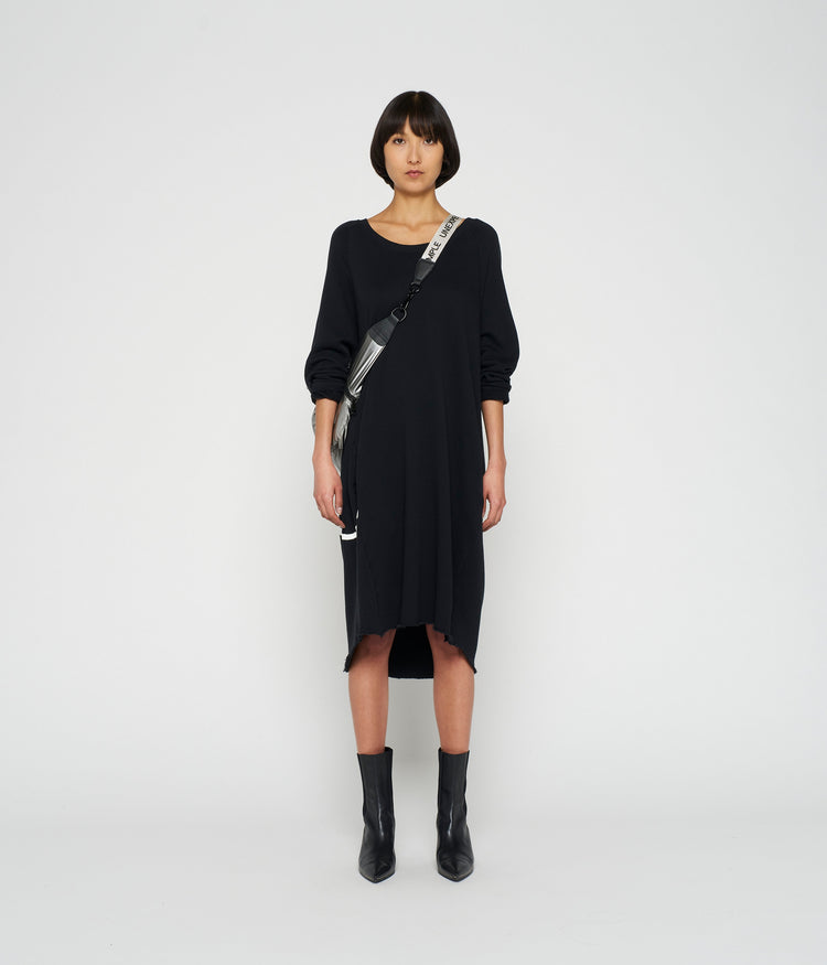 oversized dress 10 | black