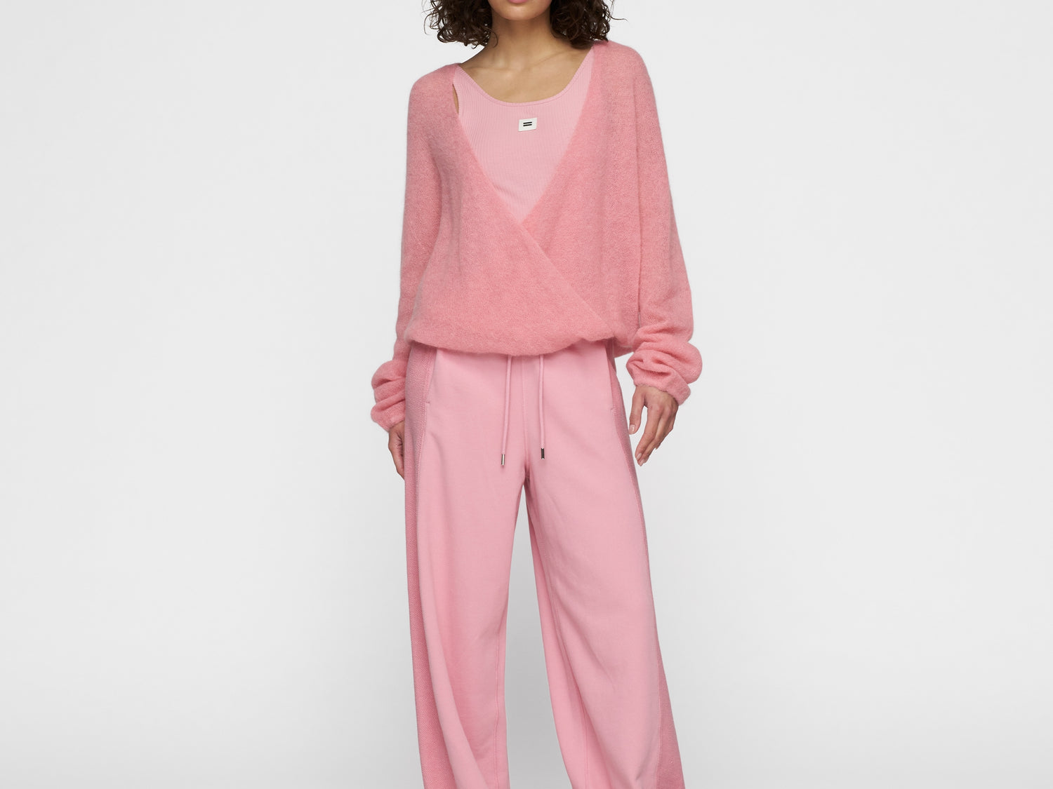 western jogger | bright raspberry