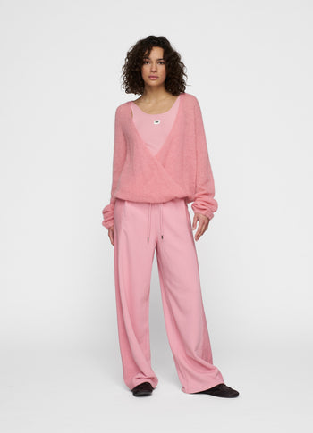 western jogger | bright raspberry