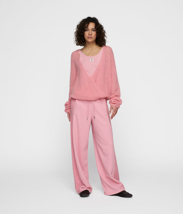 western jogger | bright raspberry