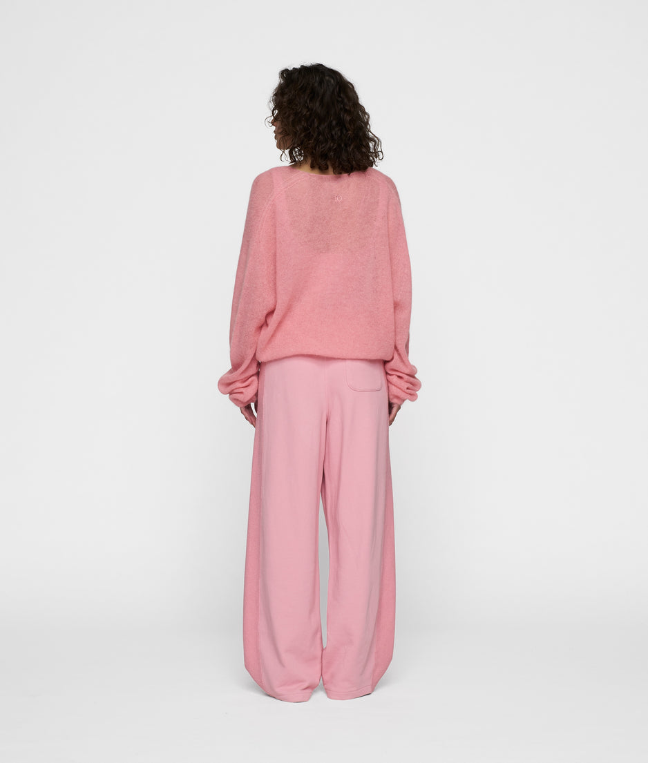 western jogger | bright raspberry
