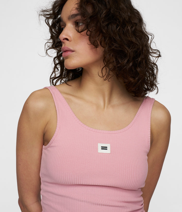 ballet top back scoop | bright raspberry