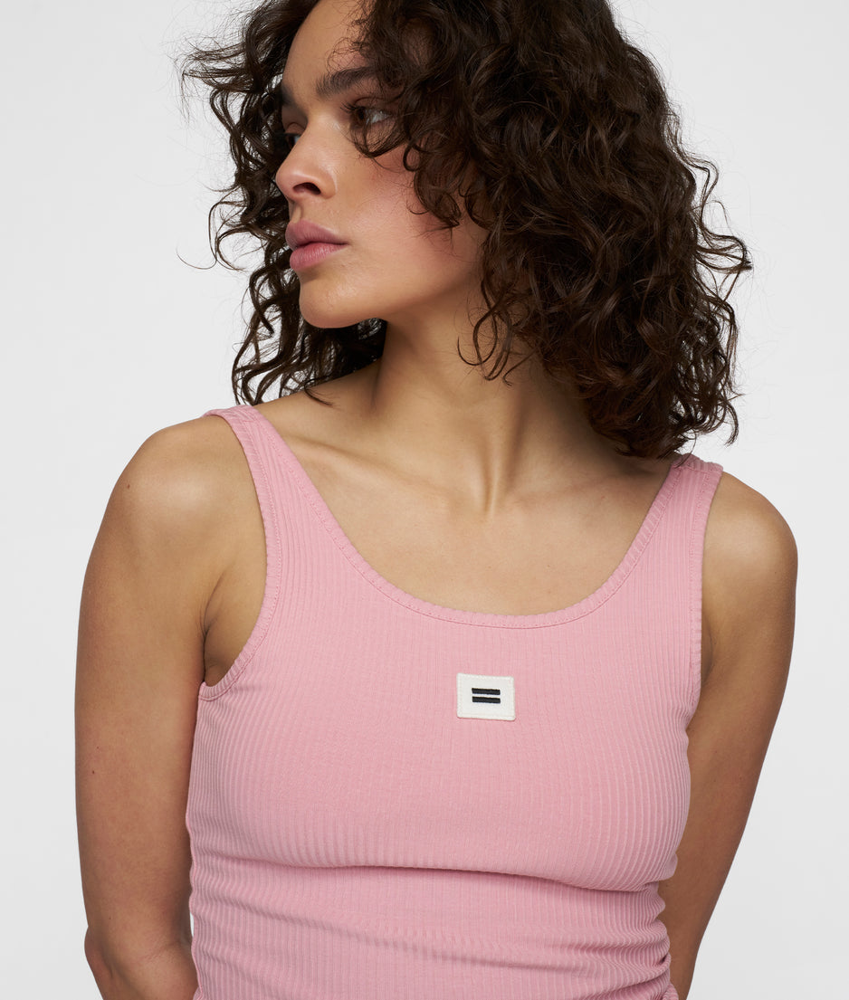 ballet top back scoop | bright raspberry