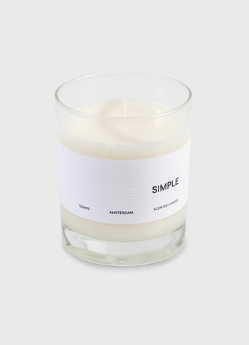 simple scented candle | multicolor