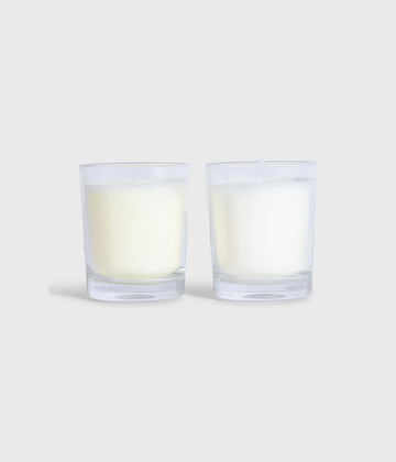 unexpectedly simple scented candle set | multicolor