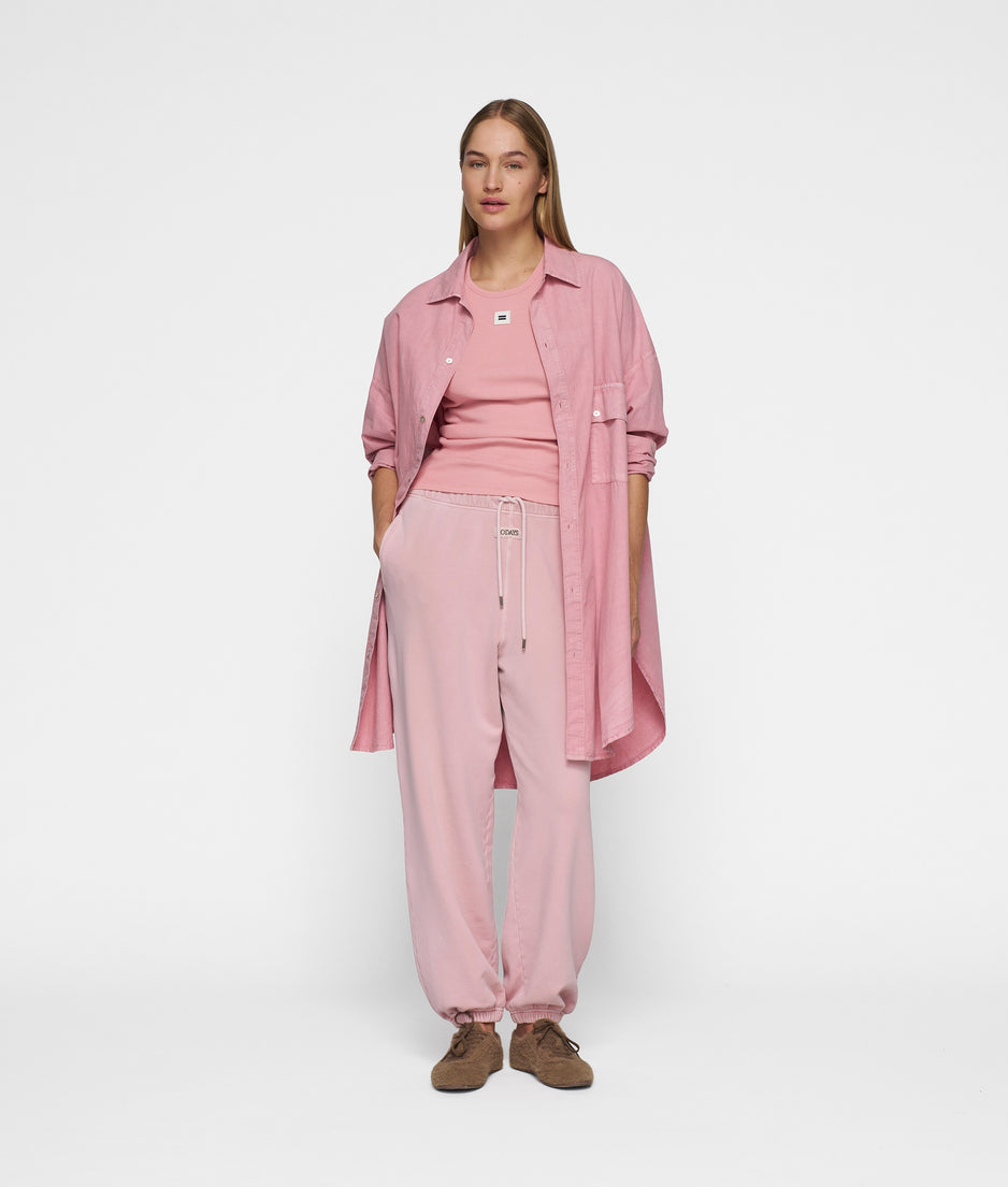 overshirt | raspberry