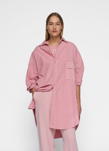 overshirt | raspberry