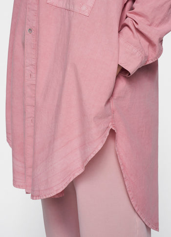overshirt | raspberry