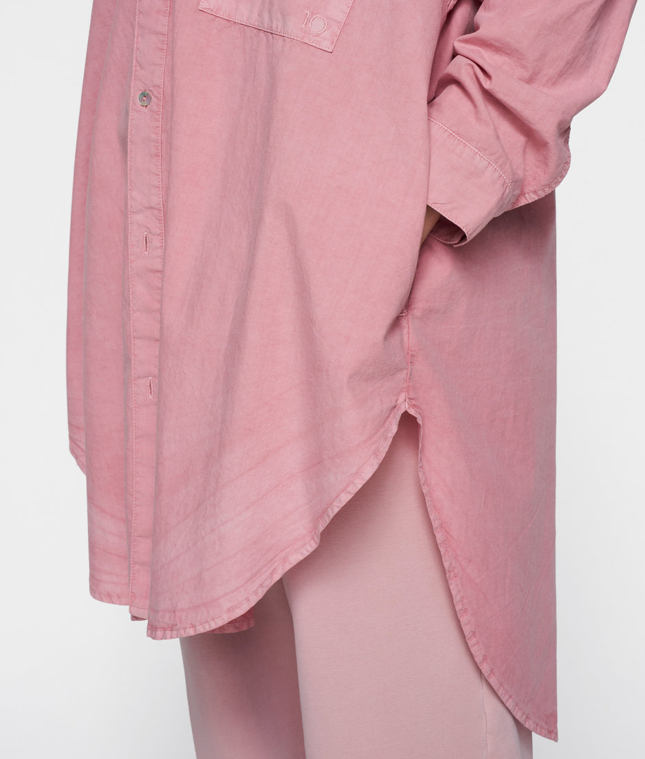 overshirt | raspberry