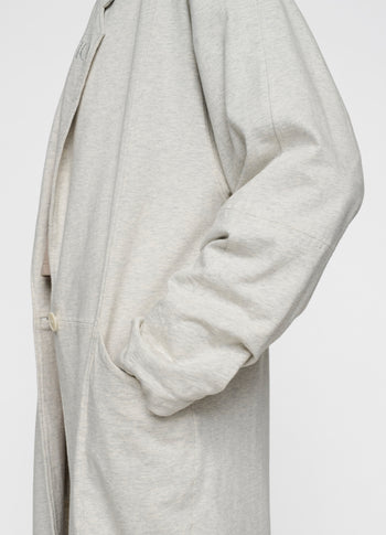 long blazer jersey | light grey melee