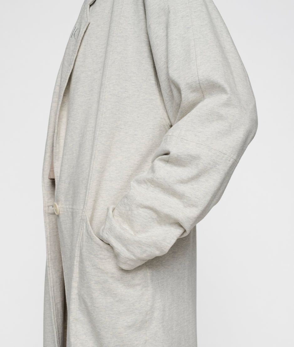 long blazer jersey | light grey melee