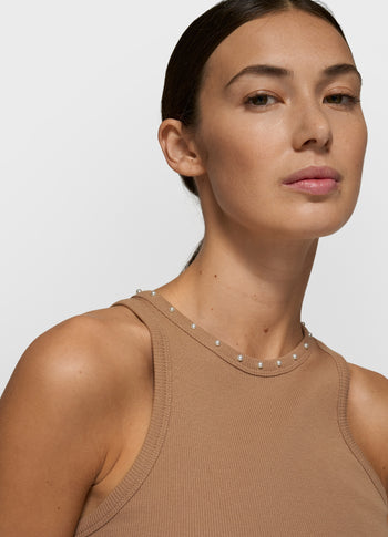 tank top pearls | fudge