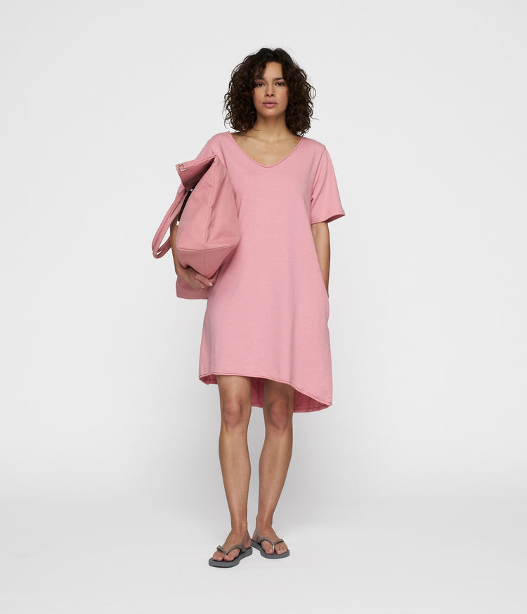 beach dress | bright raspberry