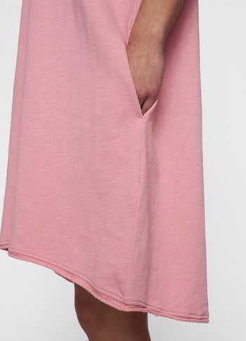 beach dress | bright raspberry