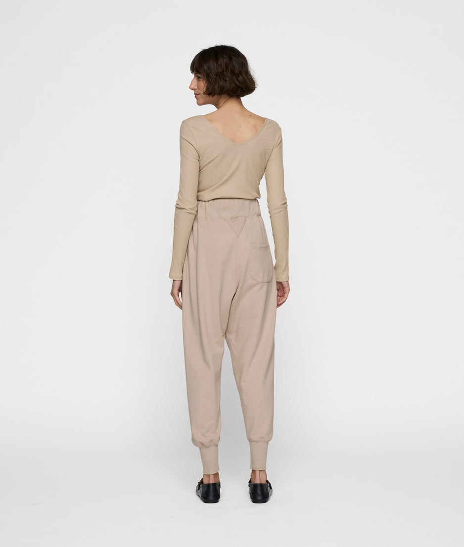 v-neck long sleeve ballet top | rope