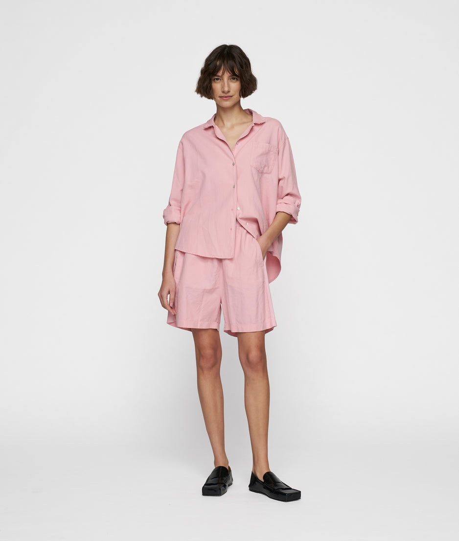 bermuda pique | bright raspberry