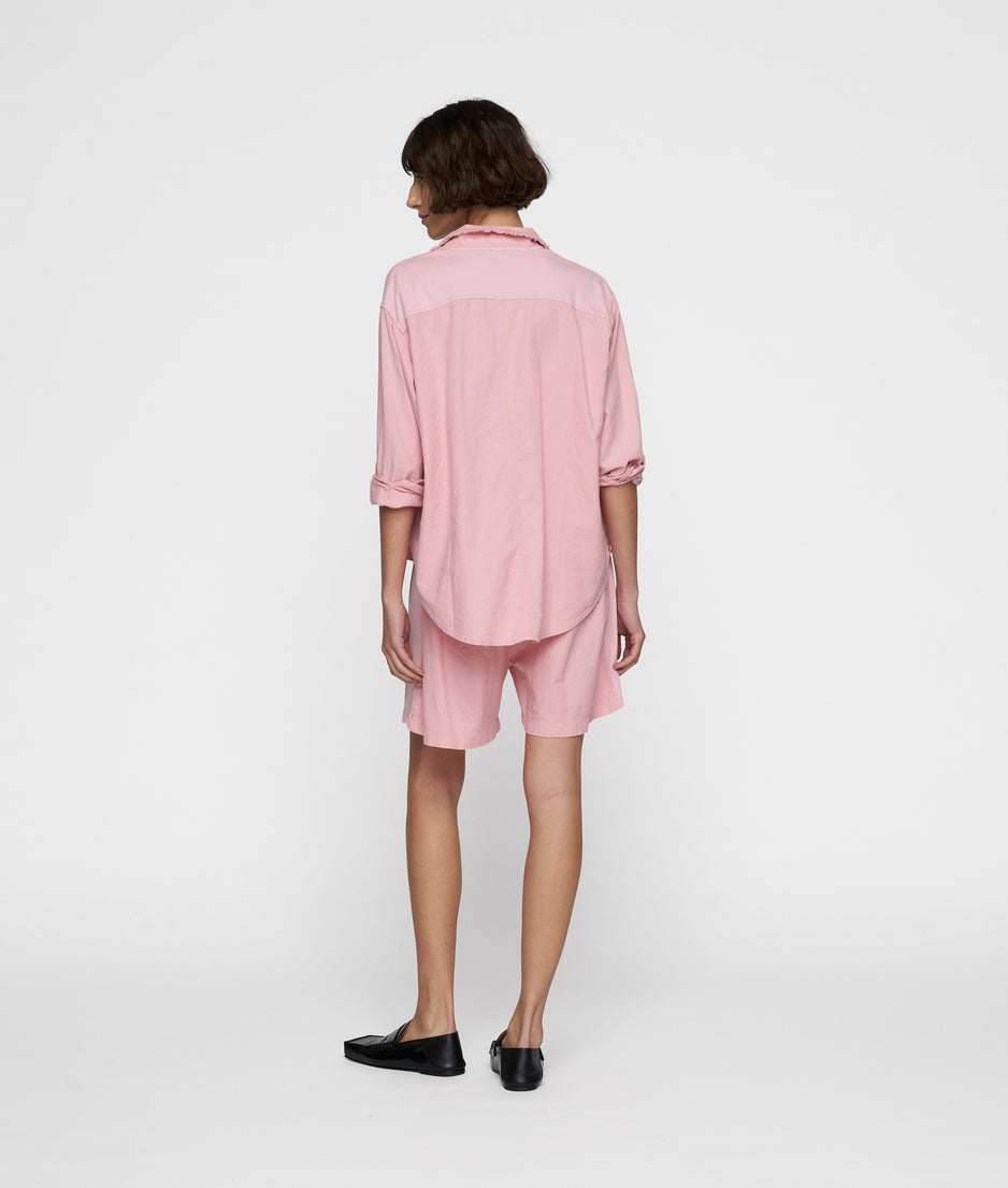 shirt pique | bright raspberry