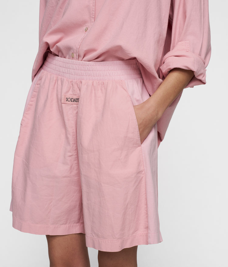 bermuda pique | bright raspberry