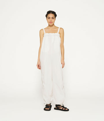 proud salopette | ecru