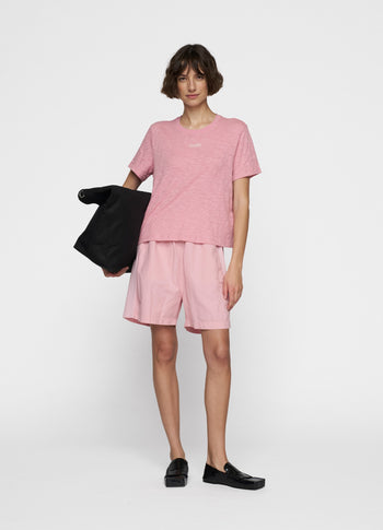 petite tee | bright raspberry