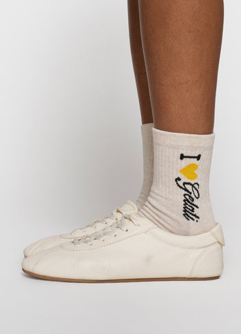 socks gelati | soft white melee