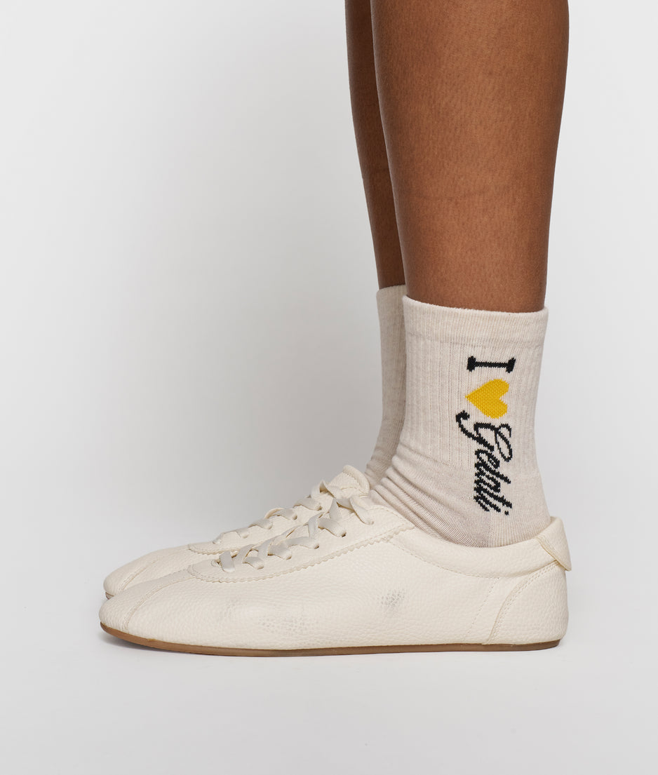 socks gelati | soft white melee