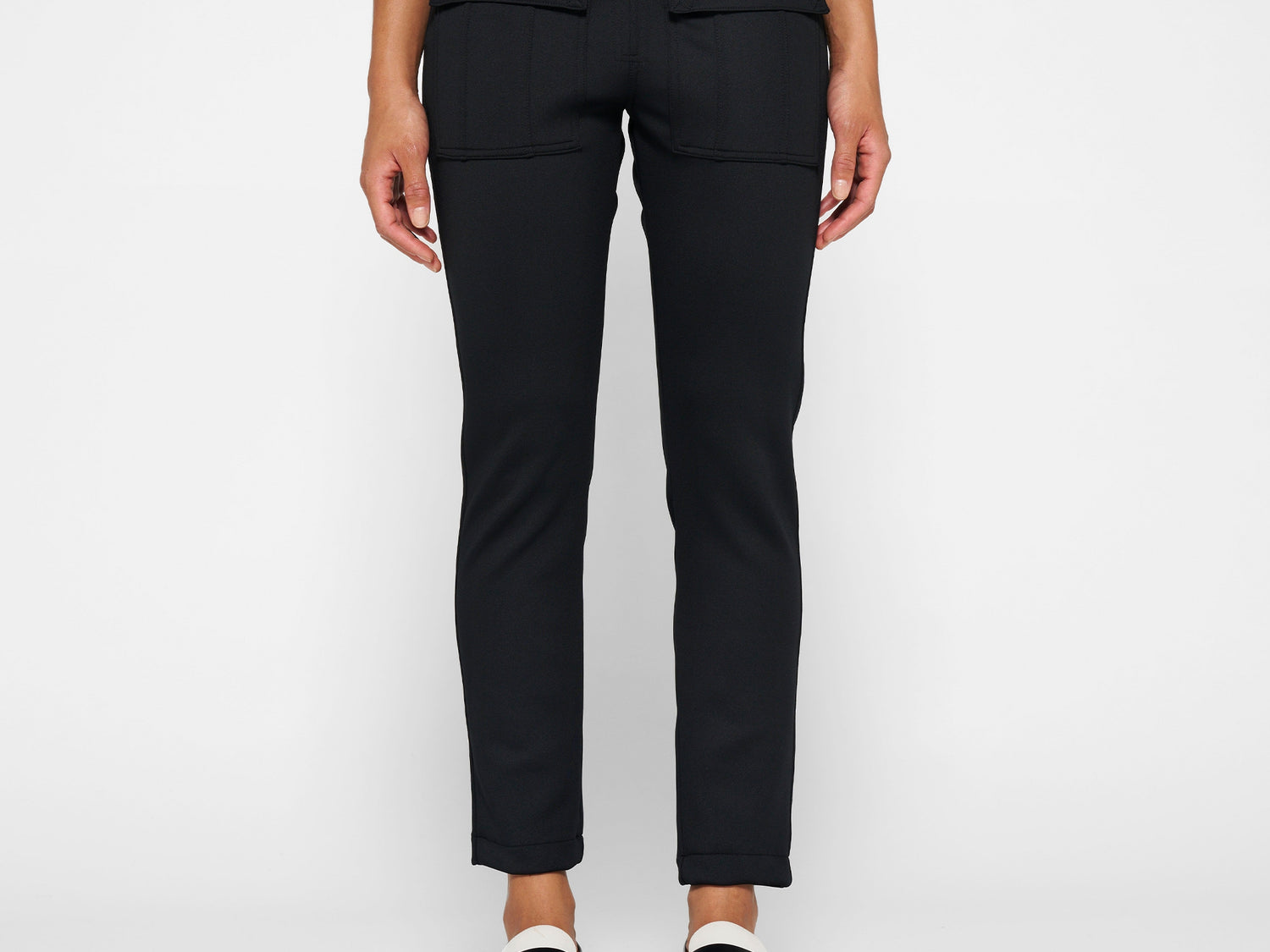 pants scuba | black