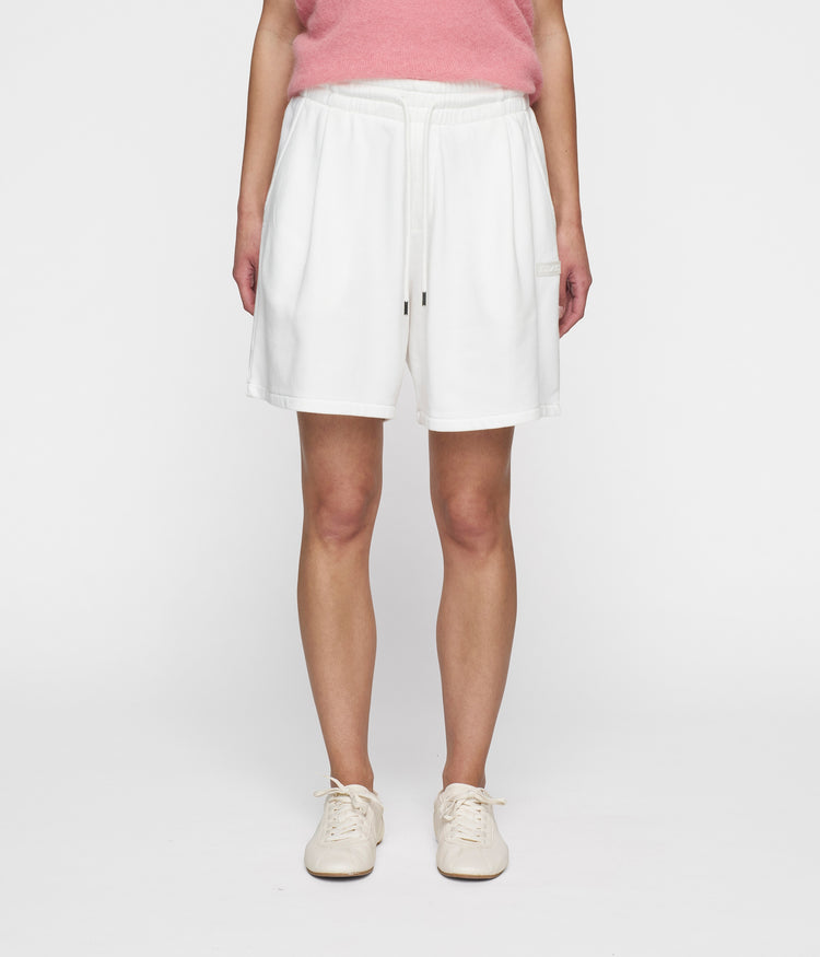 bermuda jogger | ecru