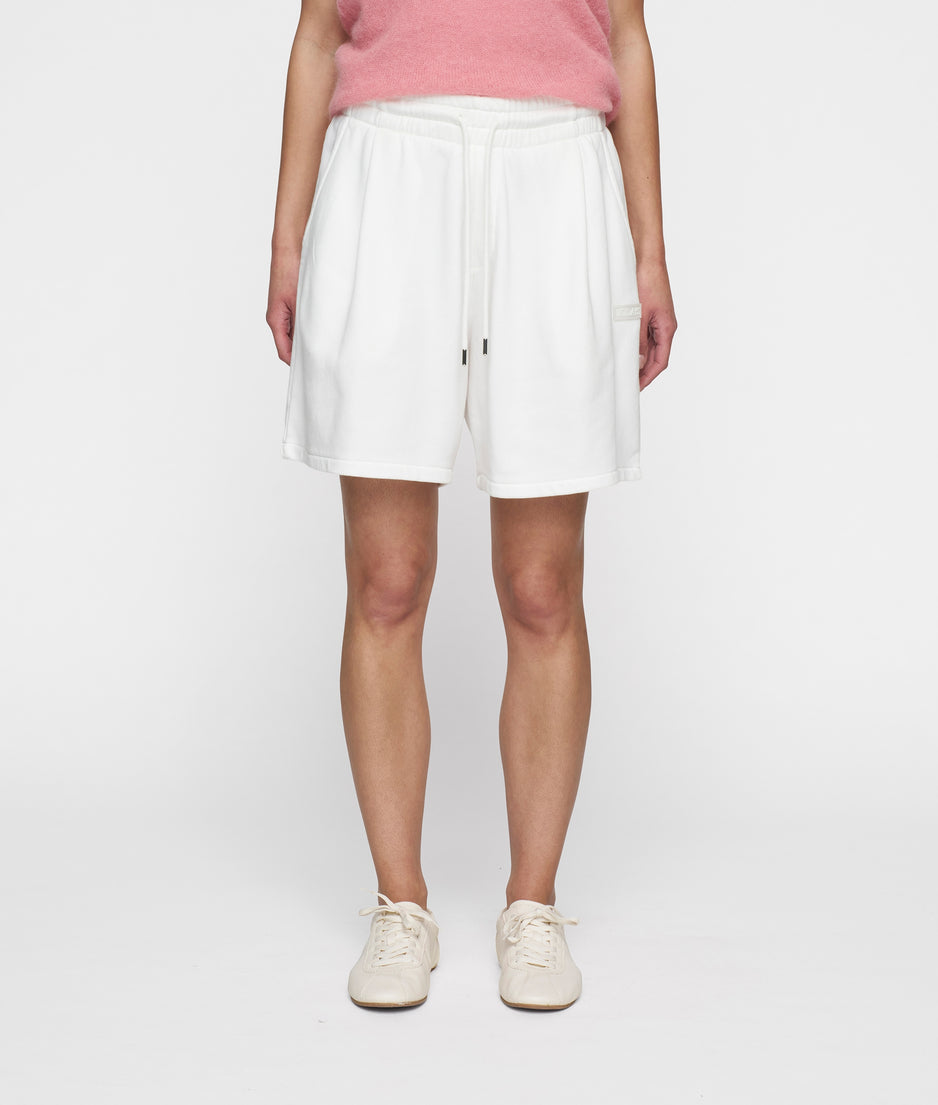 bermuda jogger | ecru