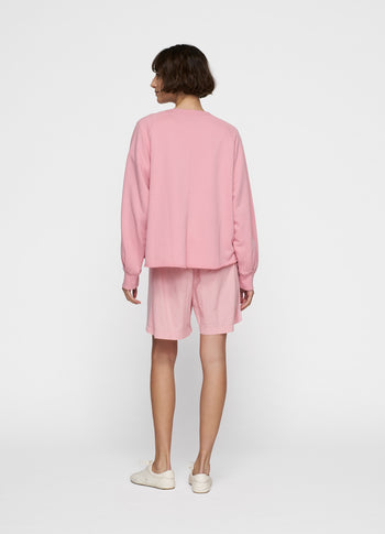 LA sweater | bright raspberry