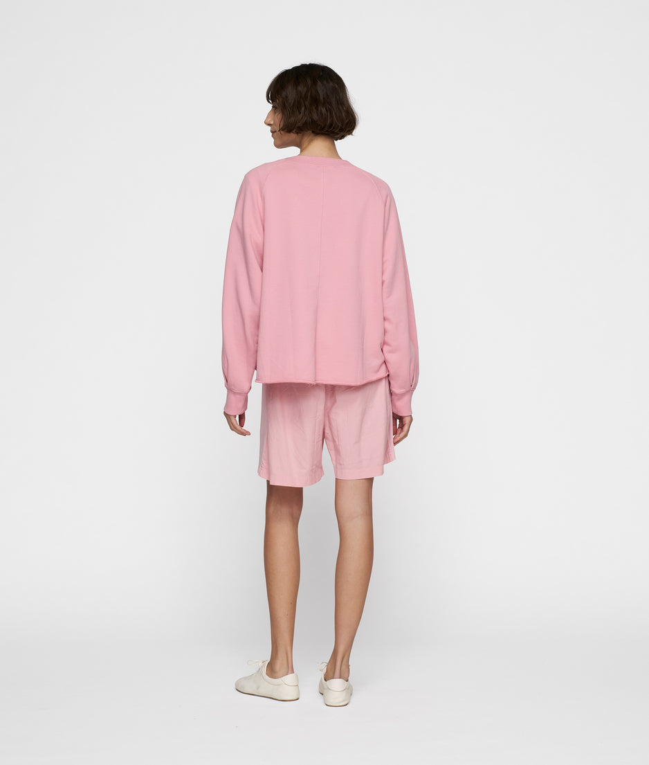 LA sweater | bright raspberry