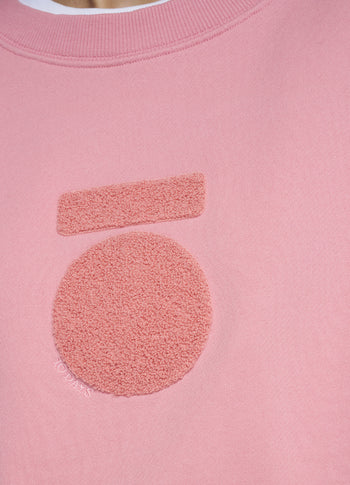 LA sweater | bright raspberry