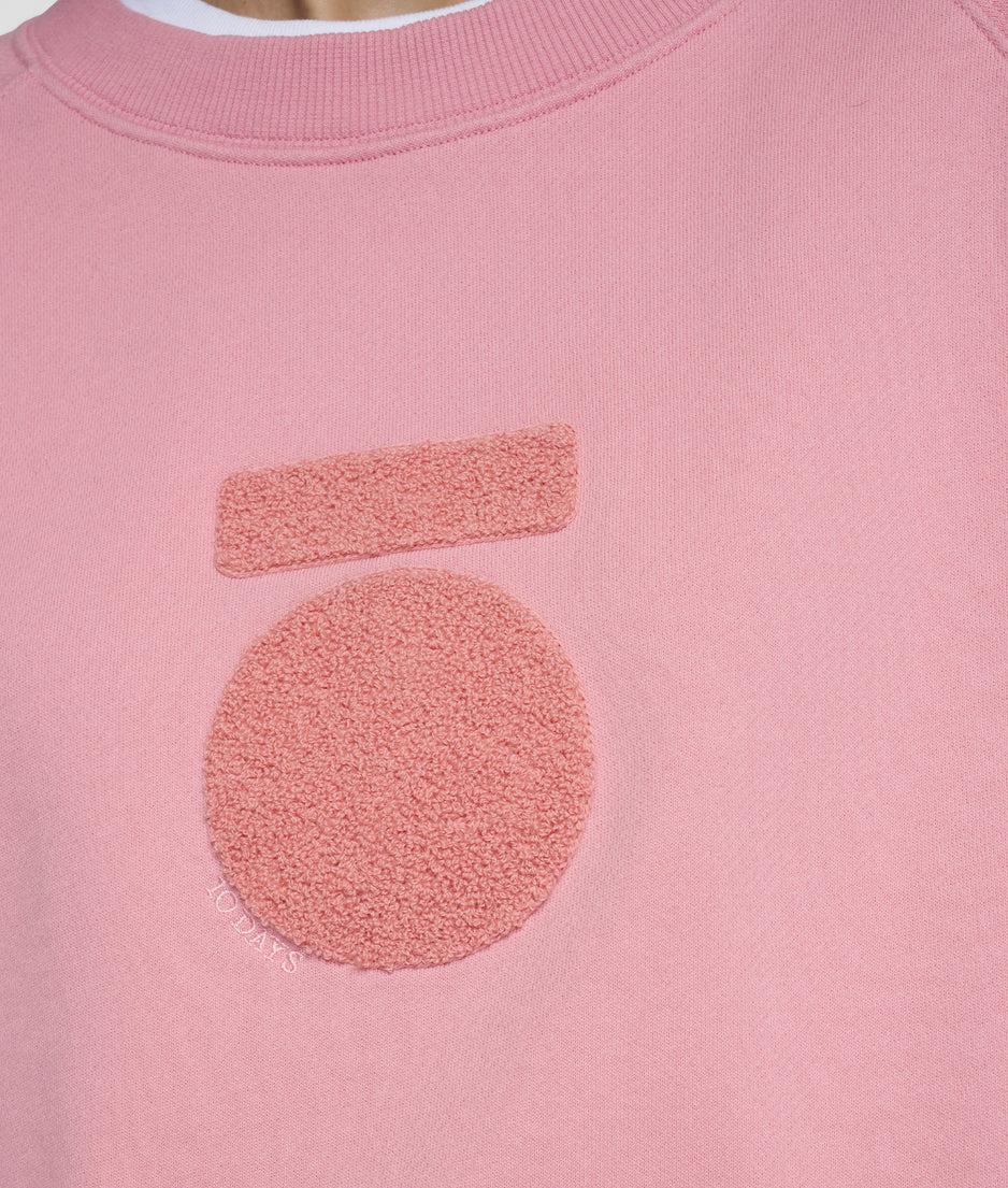 LA sweater | bright raspberry