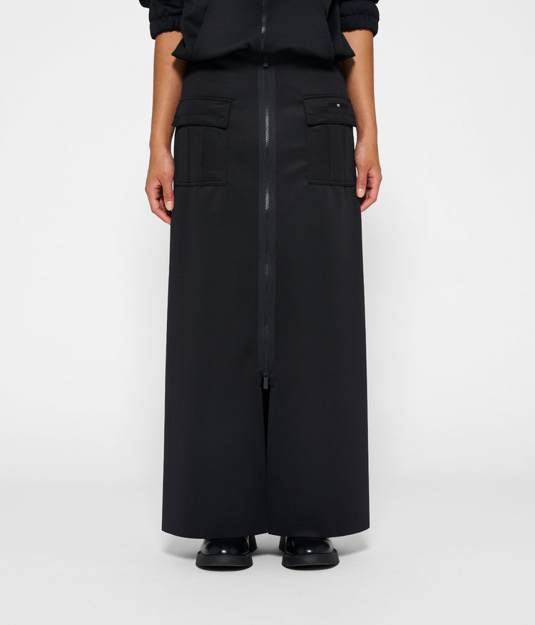 skirt scuba | black