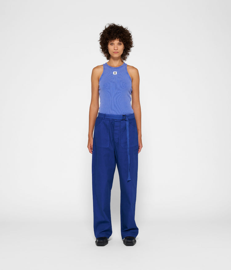 workwear pants | electric blue