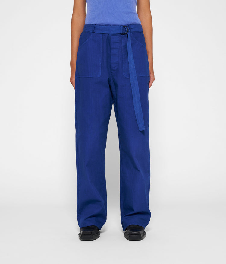 workwear pants | electric blue