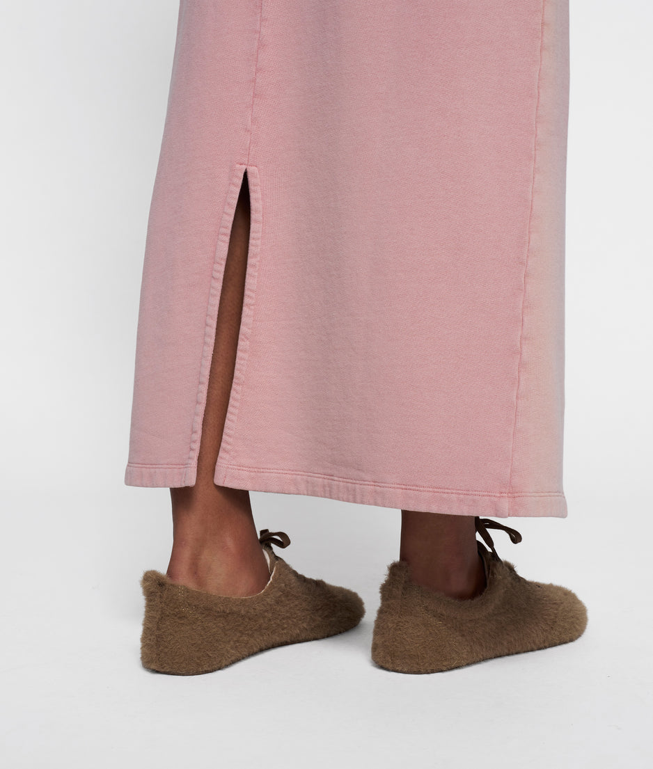 fitted skirt | raspberry
