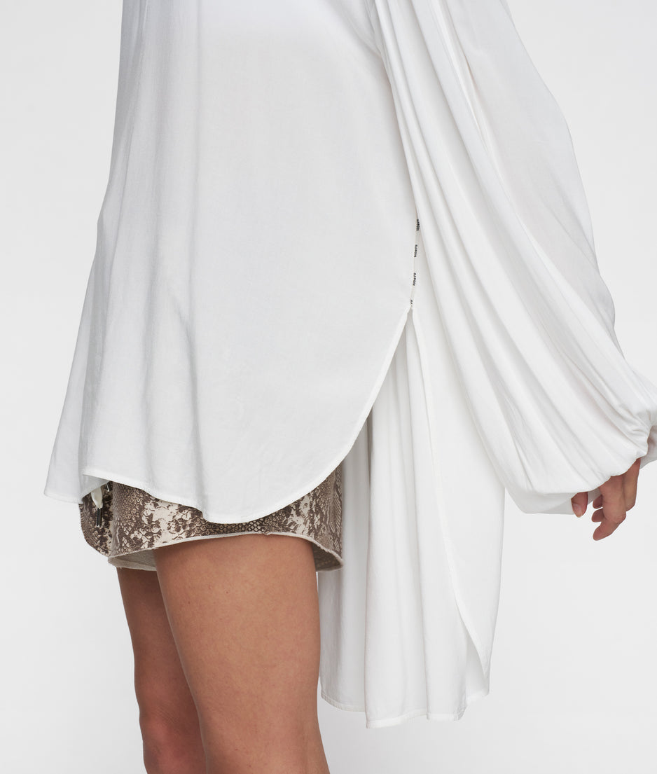 puffy blouse | ecru