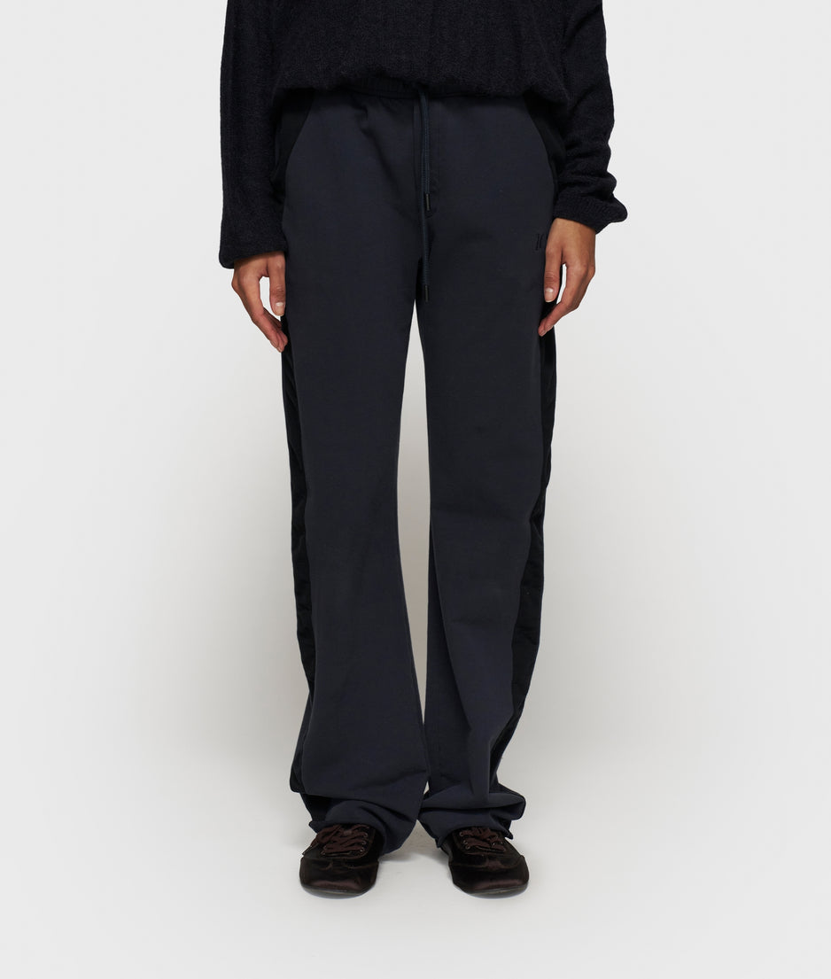 straight jogger tape | dark navy