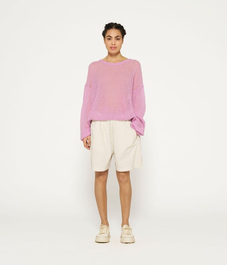 sweater thin knit | violet