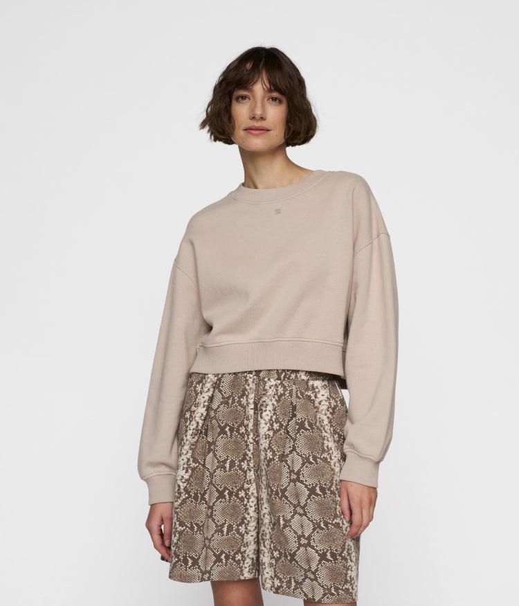 cropped sweater | rope