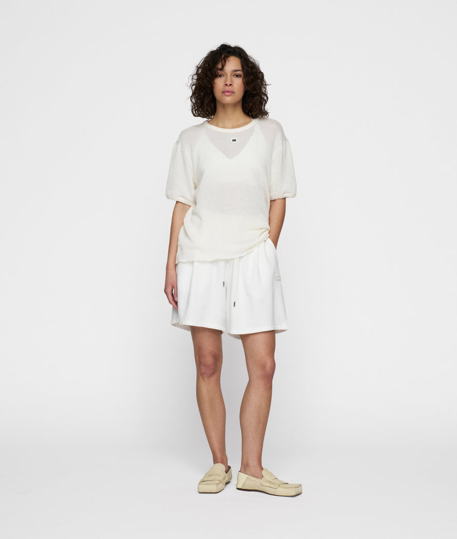 tee mesh | ecru