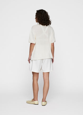 tee mesh | ecru