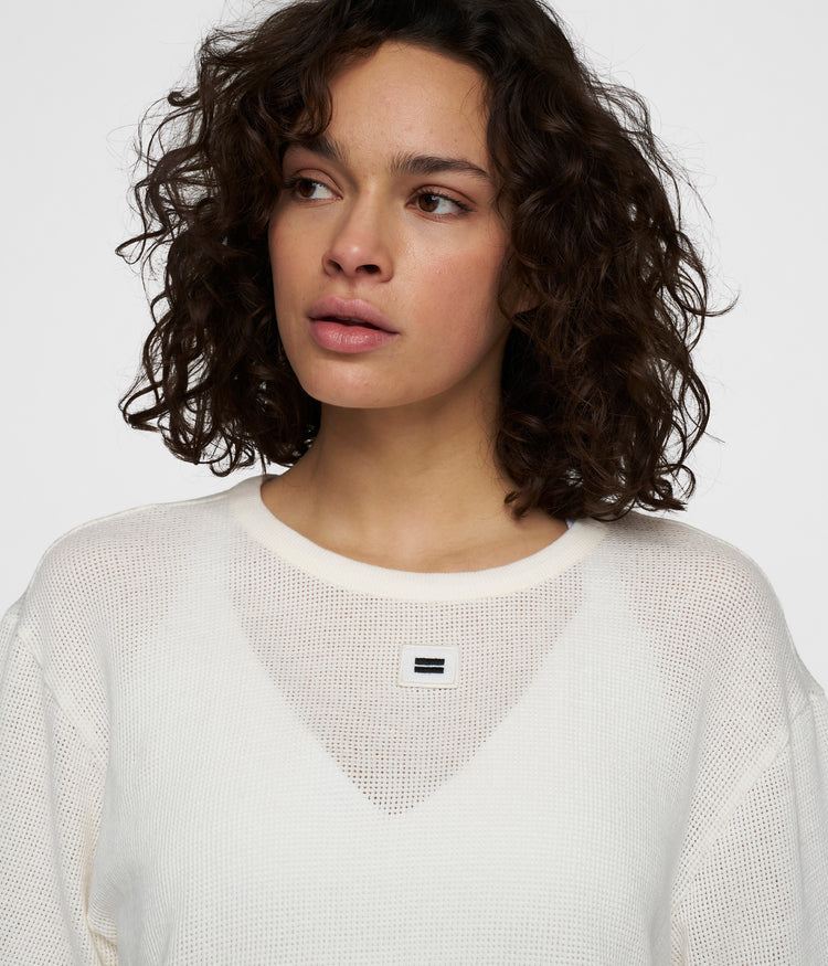 tee mesh | ecru