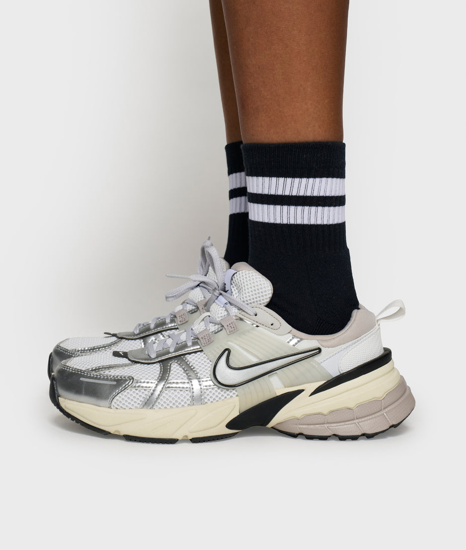 socks 2 stripes | dark navy