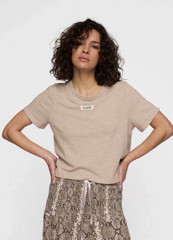 petite tee linen | rope